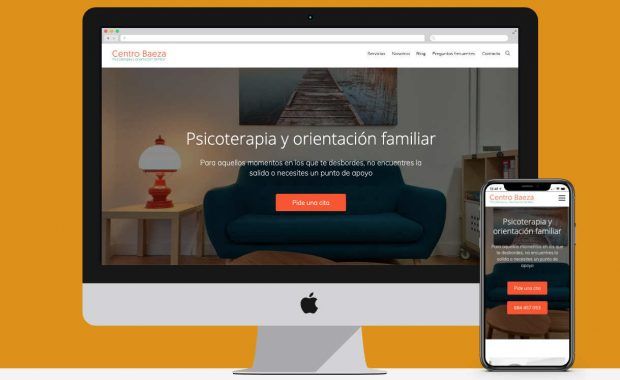 Diseño web para psicólogo