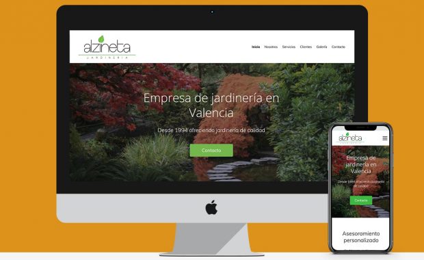 Web para empresa de jardinería